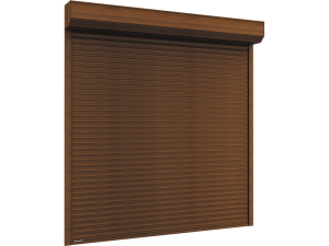 Рулонные ворота утепленные из профиля RH77M 2200x1100