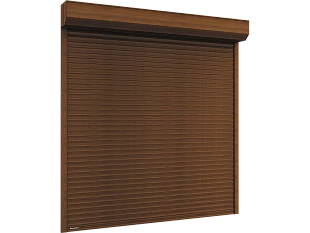 Рулонные ворота утепленные из профиля RH77M 1500x500